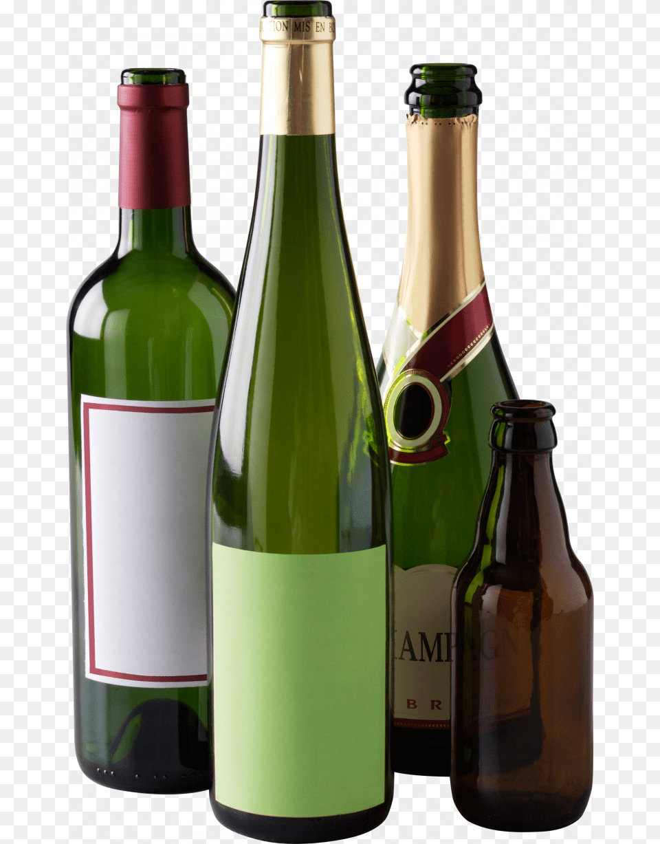 Empty Wine Bottles Bottles, Alcohol, Beer, Beverage, Bottle Png
