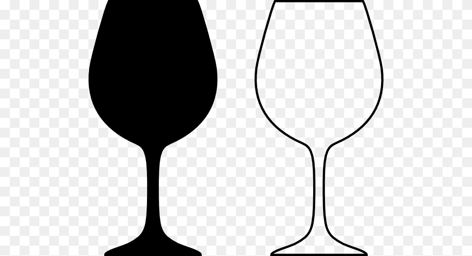 Empty Wine Glass Clip Art, Alcohol, Beverage, Cutlery, Goblet Free Png Download