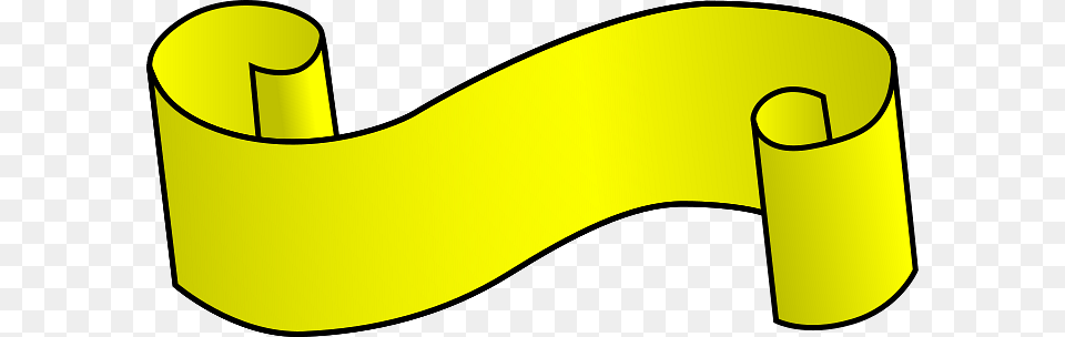 Empty Yellow Scroll, Text, Document Png