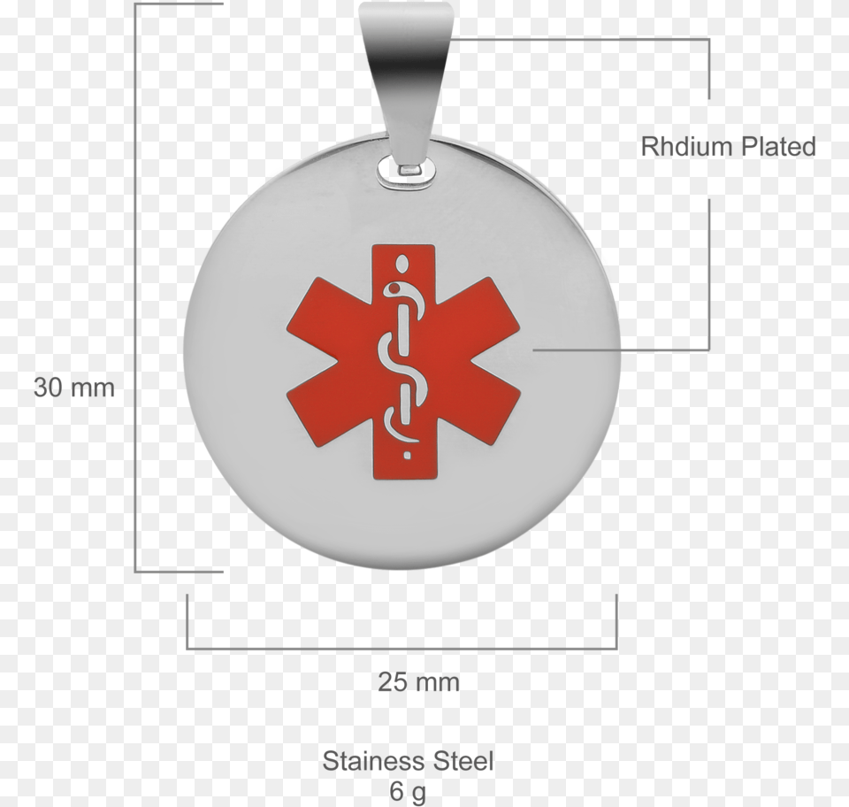Emt Steel Pendant Ambulance Word, Accessories Png Image