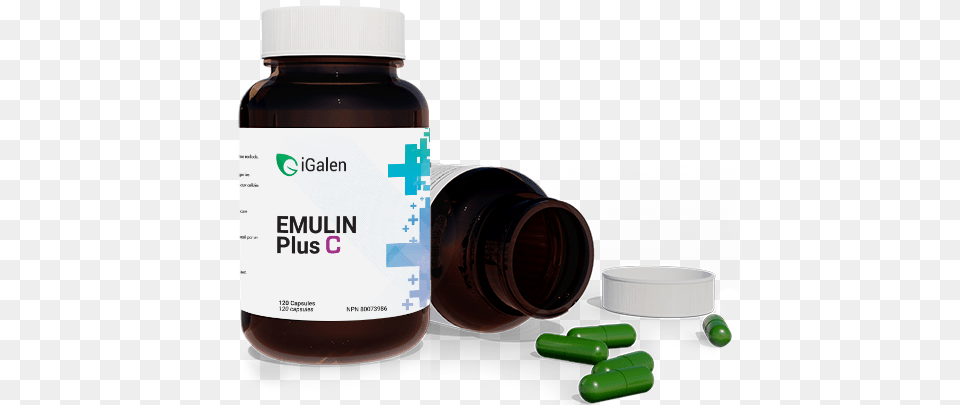 Emulin The First Patented Carbohydrate Manager And Igalen Emulin, Medication, Pill Png Image