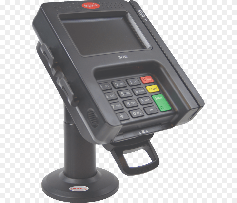 Emv Pci Credit Card Complaint Ingenico Isc250 Stand, Kiosk, Computer, Electronics, Hand-held Computer Free Png