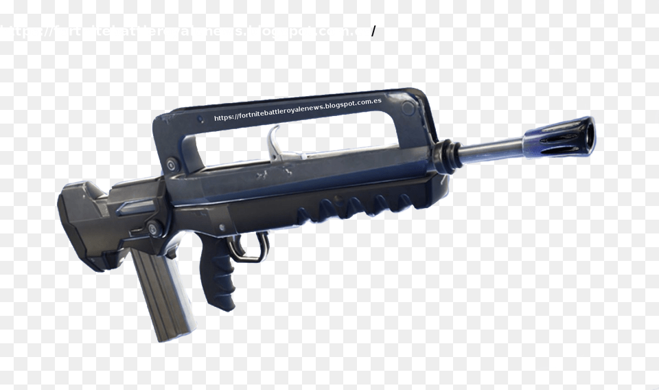 En 3 Posicin Tenemos Un Arma Que Ha Salido Unos Escasos Fortnite New Burst Rifle, Firearm, Gun, Weapon Free Png Download