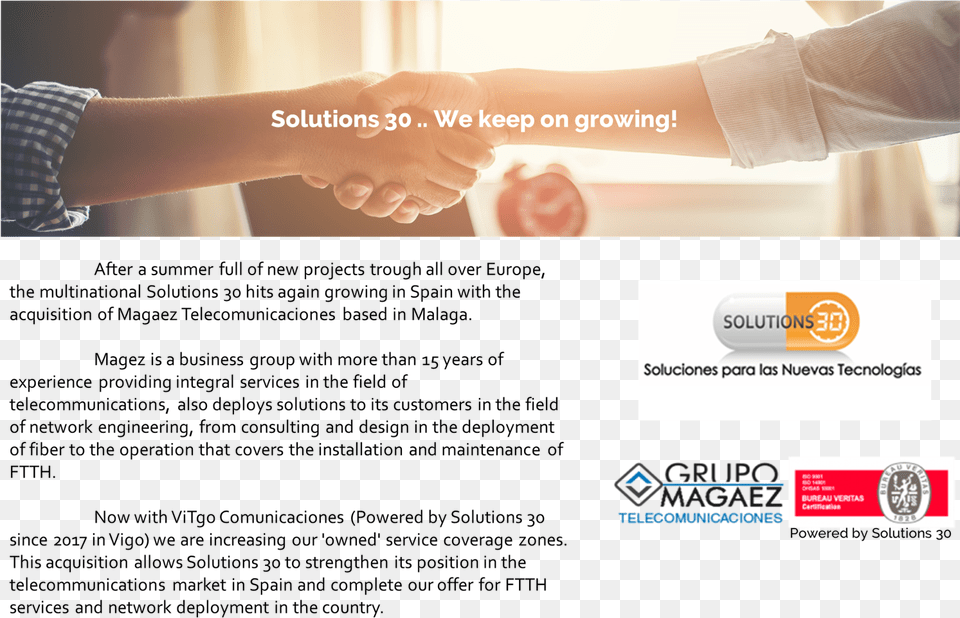En Solutions 30 Seguimos Creciendo Con La Compra De Online Advertising, Body Part, Hand, Person Png Image