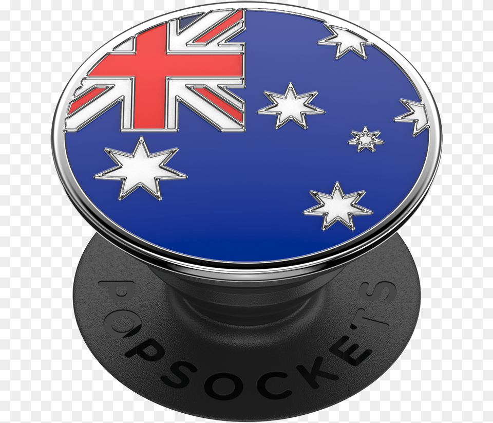 Enamel Australian Flag American, Symbol, Emblem Png Image