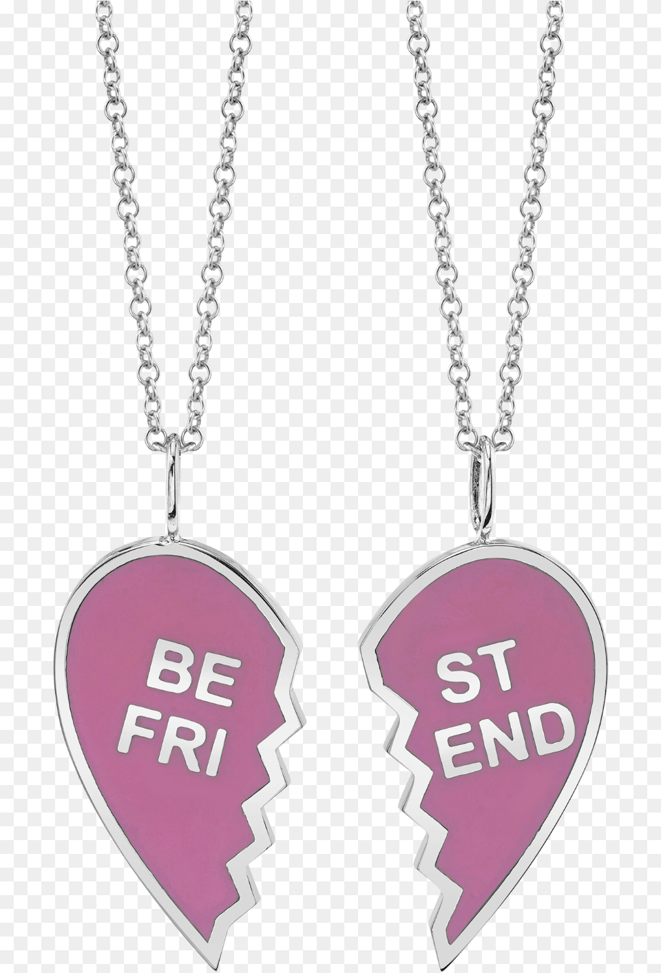 Enamel Best Friend Necklaces Pendant, Accessories, Jewelry, Necklace, Earring Free Png Download