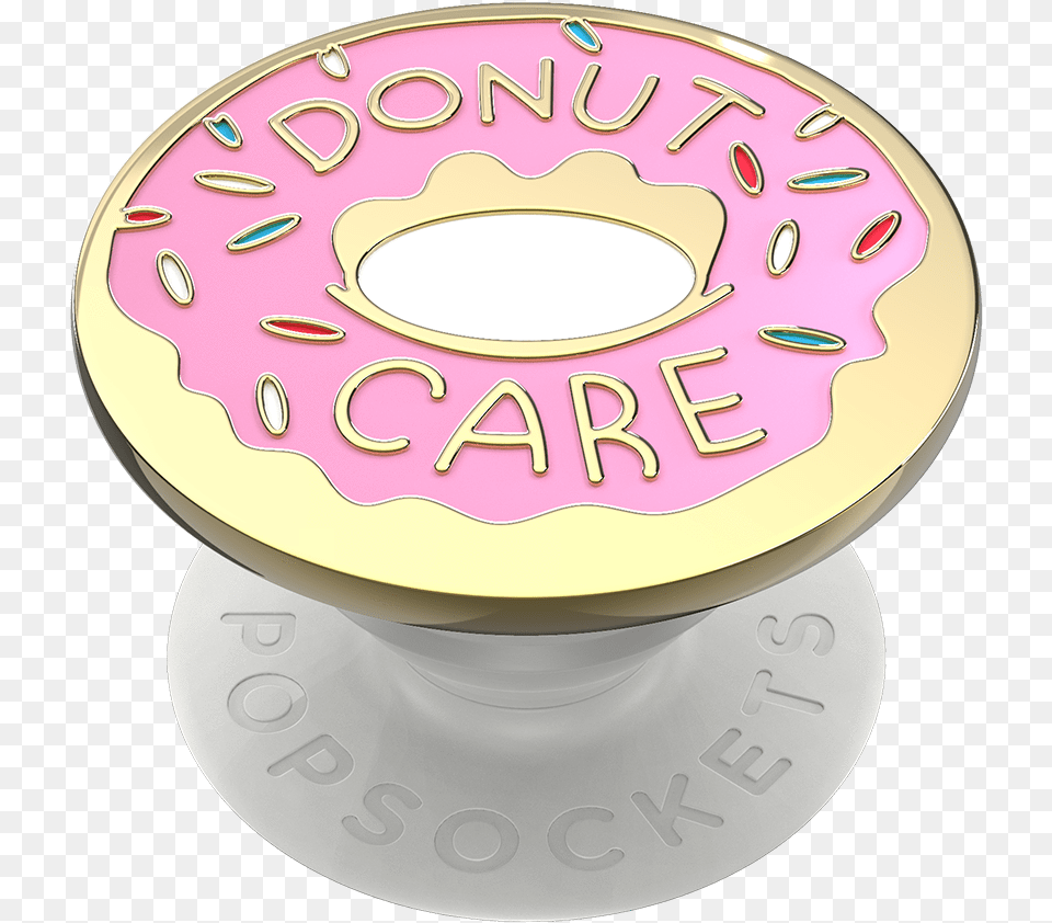Enamel Donut Care Popsockets Enamel Donut Pink, Food, Sweets Png Image