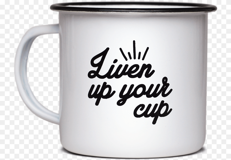 Enamel Mug Enamel Mug, Cup, Beverage, Coffee, Coffee Cup Free Png Download