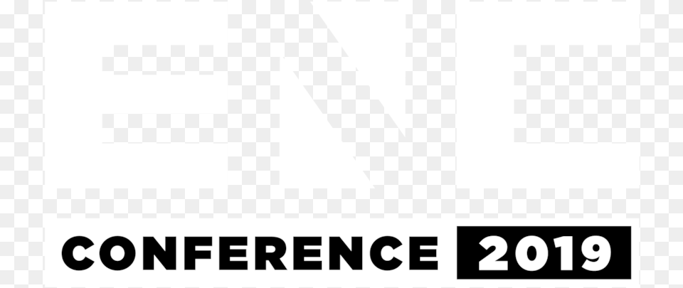 Enc 2018 White Graphic Design, Logo, Text, Cross, Symbol Png Image