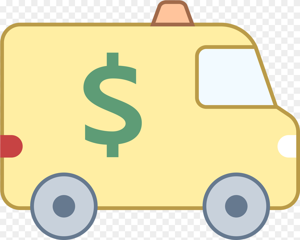 Encashment Car Icon Illustration, Vehicle, Van, Transportation, Tool Png Image