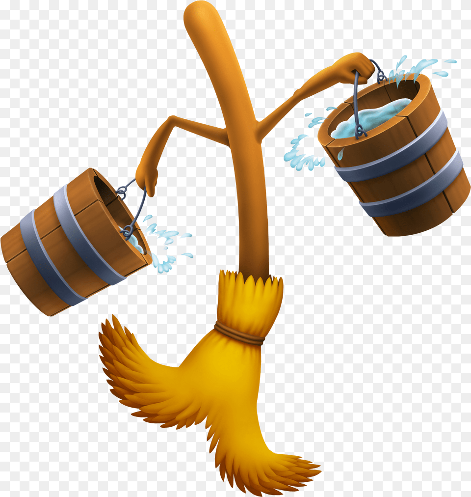 Enchanted Broom Kh3d Sorcerer39s Apprentice Broom, Animal, Bird, Barrel, Keg Free Transparent Png