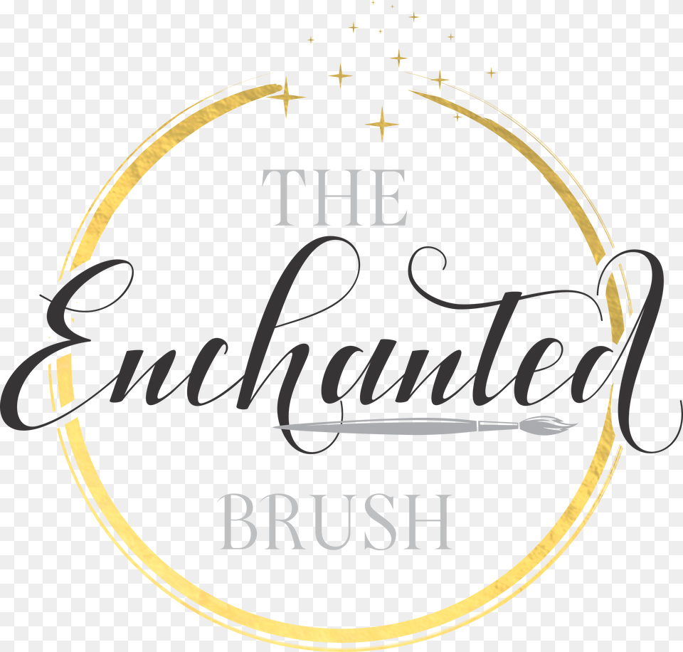 Enchanted Brush Enchanted In Calligraphy, Handwriting, Text Free Png