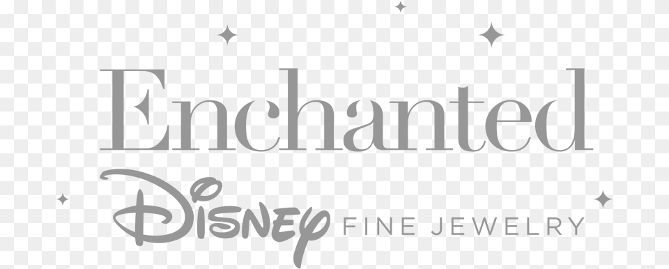 Enchanted Disney Fine Jewelry, Gray Free Png Download