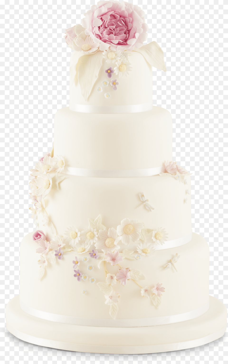 Enchanted Garden Wedding Cake, Dessert, Food, Wedding Cake Free Transparent Png