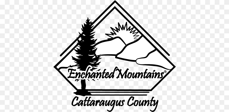 Enchanted Mountains Logo Cattaraugus New York, Animal, Fish, Sea Life, Shark Free Transparent Png