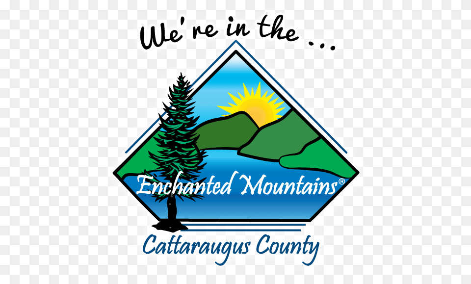 Enchanted Mountainsquot Cattaraugus County New York, Plant, Tree, Triangle, Vegetation Free Png Download