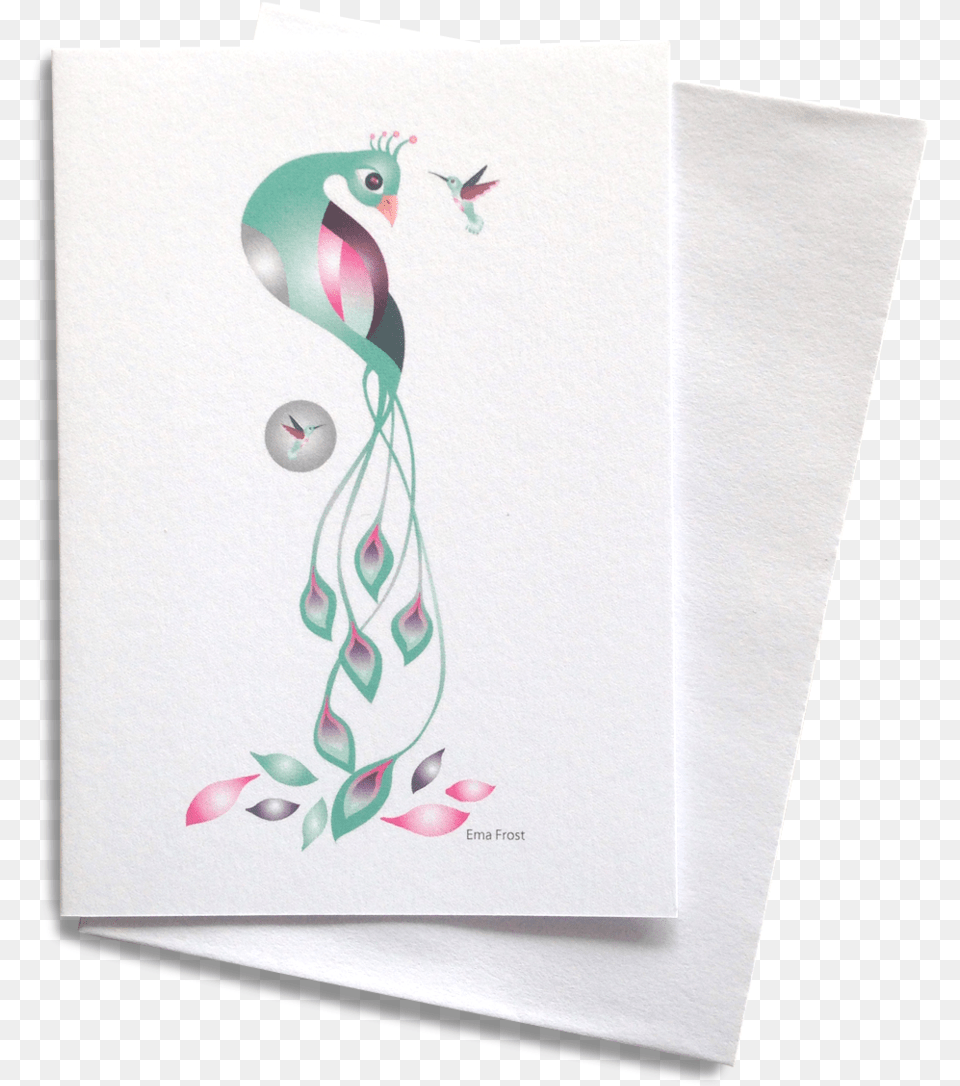 Enchanted Peacock Card Paper, Envelope, Greeting Card, Mail, Animal Png Image