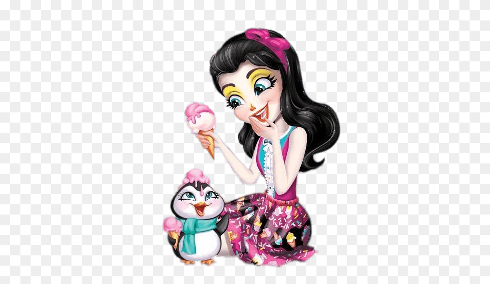 Enchantimals Preena Penguin And Jayla, Figurine, Adult, Female, Person Free Transparent Png