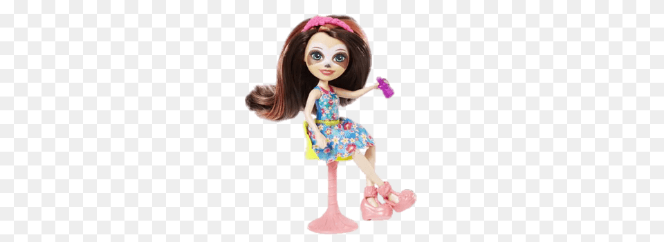 Enchantimals Sela Sloth, Doll, Toy, Figurine, Child Free Png Download