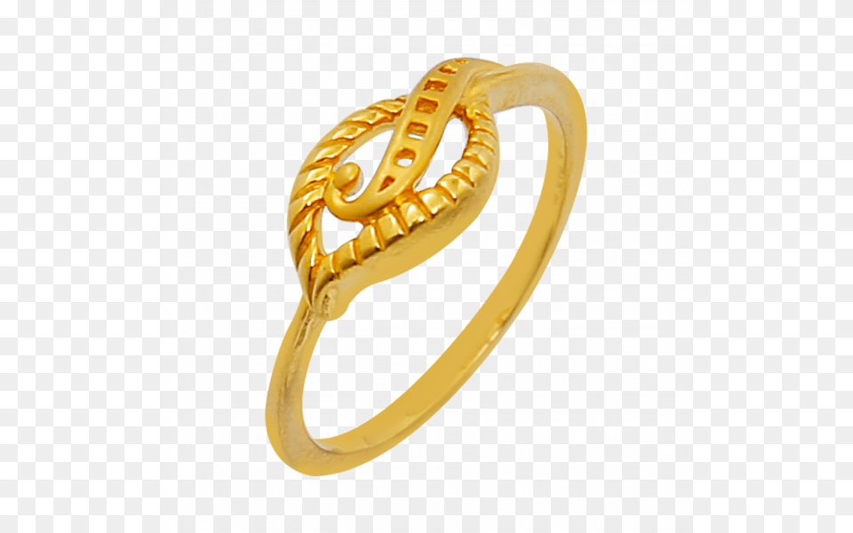 Enchanting Matt Finish Gold Ring Gold Ring Designs For Female Without Stones, Accessories, Jewelry Free Transparent Png