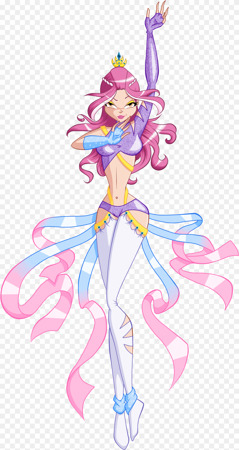 Enchantix Winx Transformation Base, Book, Publication, Comics, Person Free Png