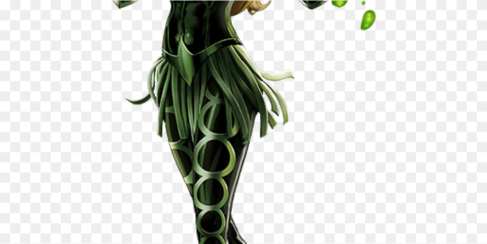 Enchantress Transparent Images Marvel Avengers Alliance Encantadora, Green, Adult, Female, Person Free Png Download