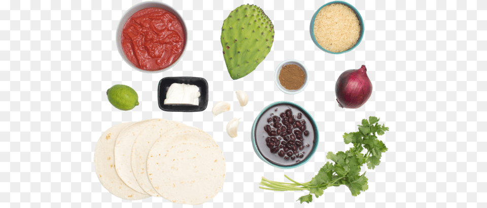 Enchiladas Rojas With Nopales Amp Black Beans Enchilada, Food, Ketchup, Lunch, Meal Free Png Download