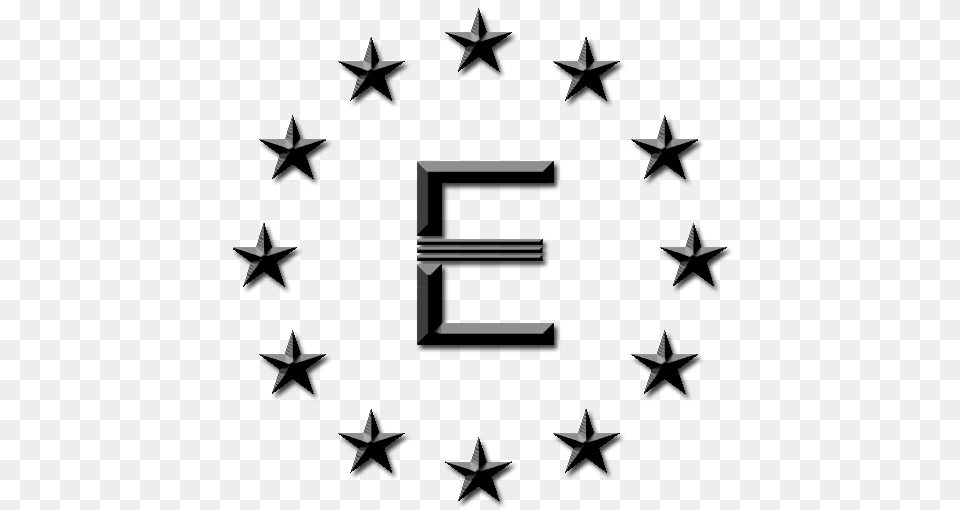 Enclave Symbol Fallout Y New Vegas, Text, Stencil, Star Symbol, Number Png