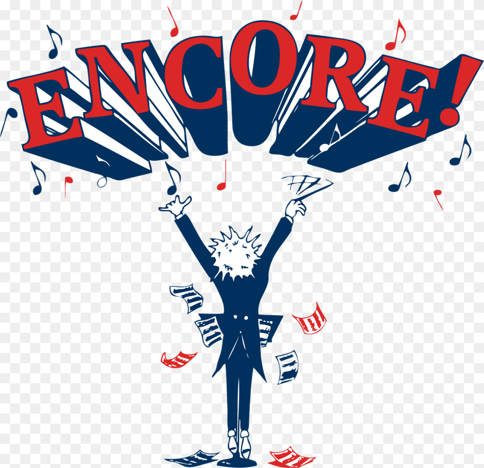 Encore Logo Graphic Design, Art, Graphics, Person, Book Free Png Download