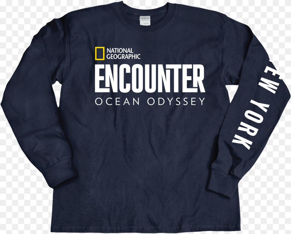 Encounter Ocean Odyssey National Geographic, Clothing, Long Sleeve, Shirt, Sleeve Free Png Download