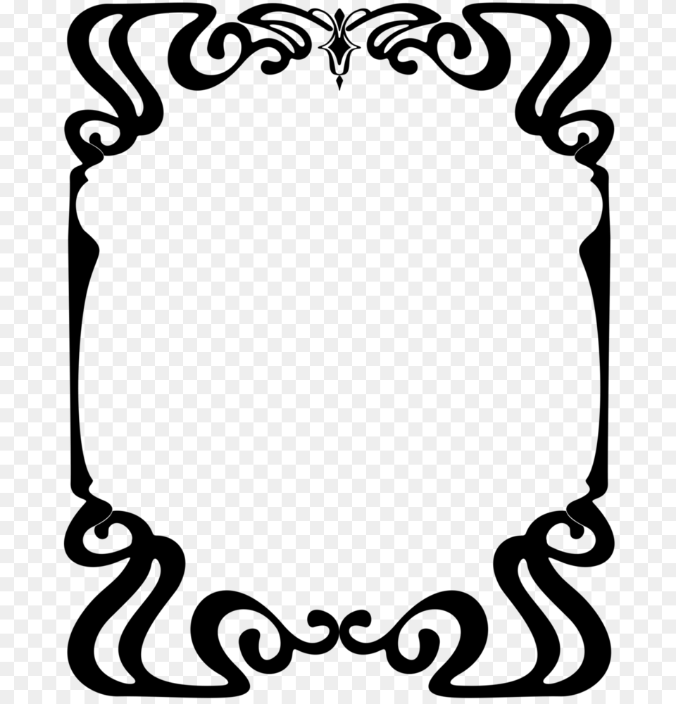 Encouragement Art Nouveau Frame Art Nouveau Clipart Art Nouveau, Oval Png Image