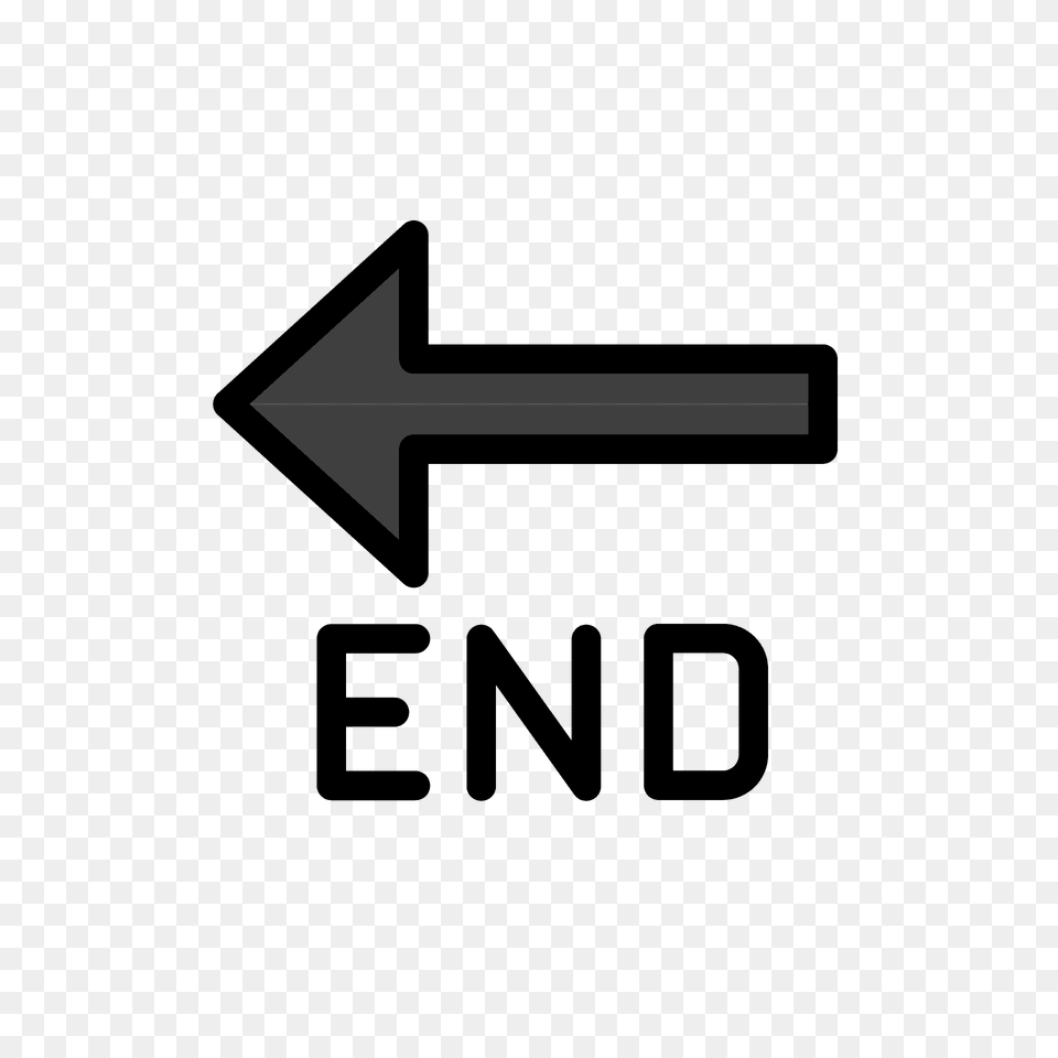 End Arrow Emoji Clipart, Weapon Free Png Download