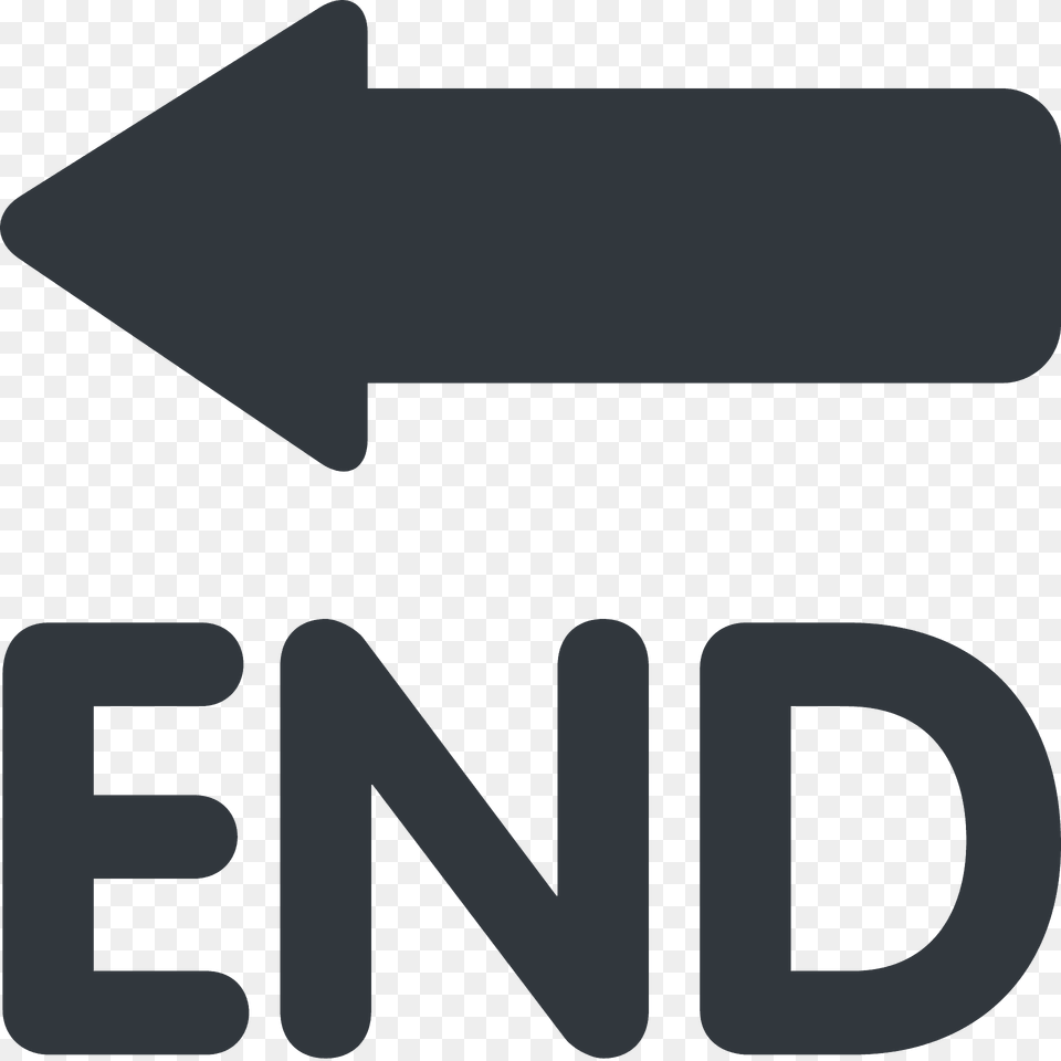 End Arrow Emoji Clipart, Weapon, Sign, Symbol Free Png