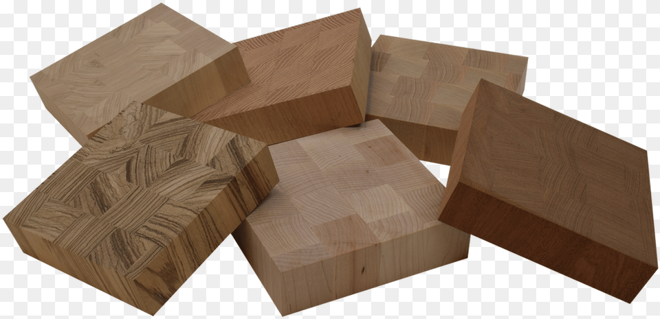 End Grain Butcher Block Sample Plywood, Lumber, Wood, Box Free Png Download