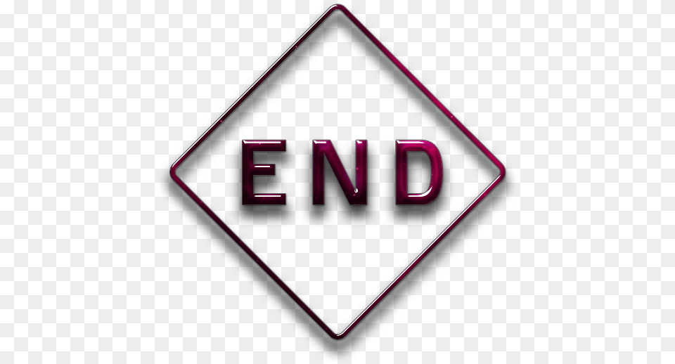 End Icon Transparent Background, Sign, Symbol Free Png