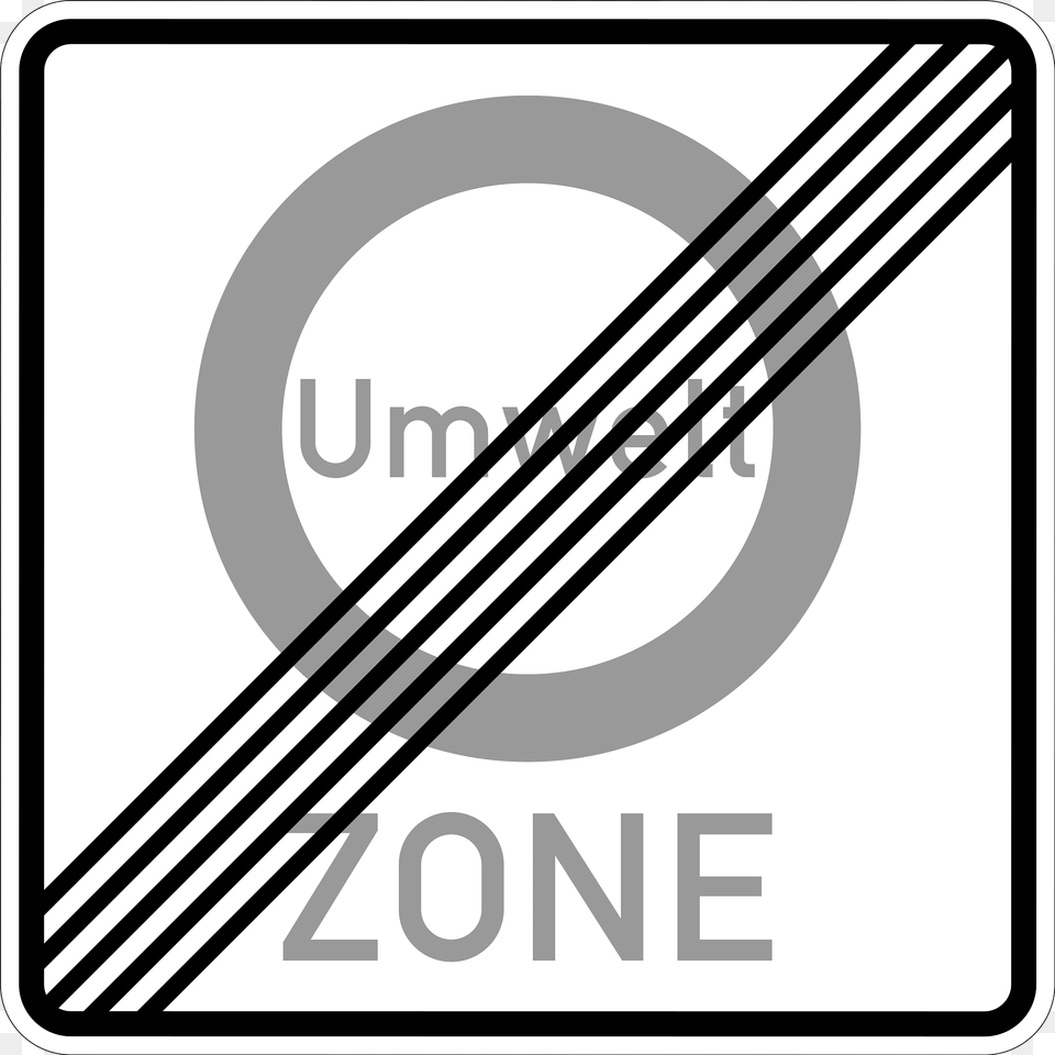 End Of A Low Emission Zone Clipart, Sign, Symbol, Bow, Weapon Png