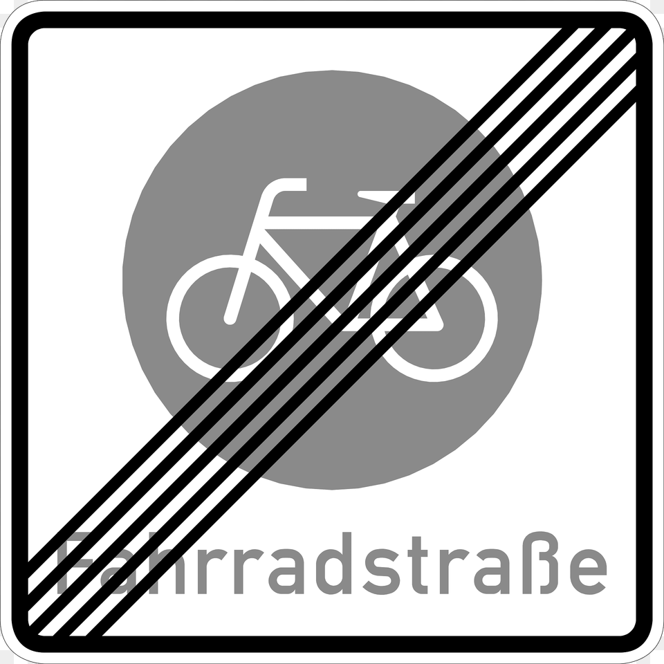 End Of Bicyclist Zone Clipart, Bow, Weapon, City, Sign Png