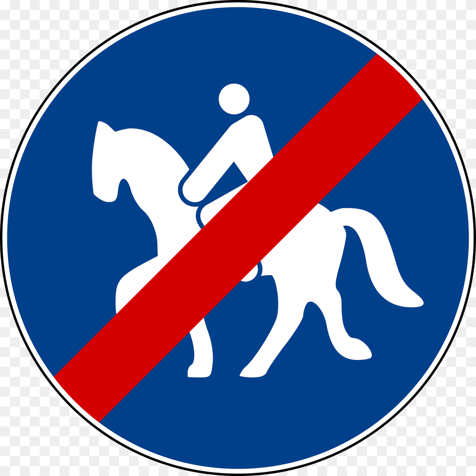 End Of Bridleway Clipart, Sign, Symbol, Disk, Road Sign Free Png