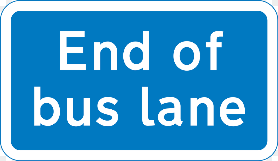 End Of Bus Lane Clipart, Sign, Symbol, First Aid, Text Png Image