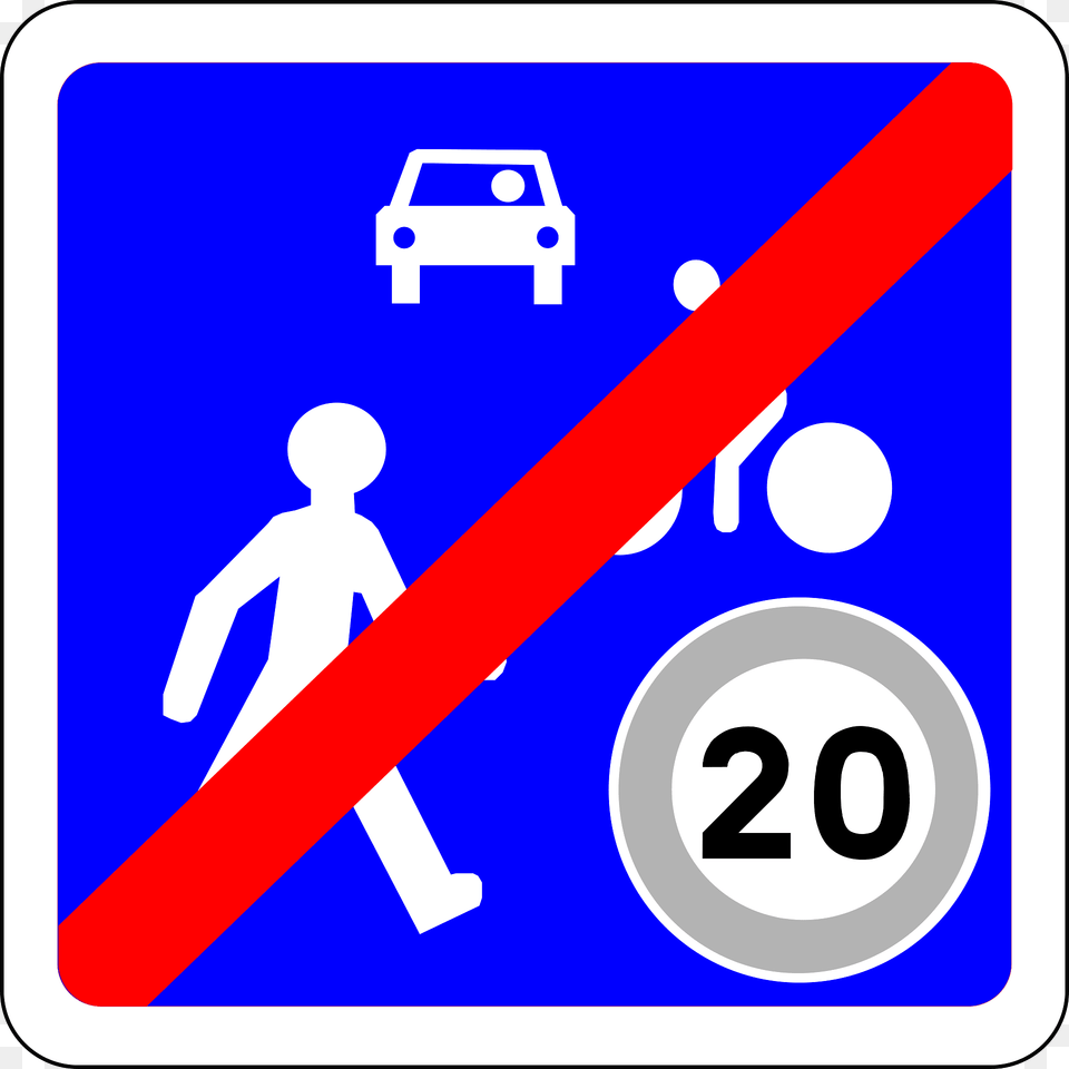 End Of Home Zone Clipart, Sign, Symbol, Car, Transportation Png