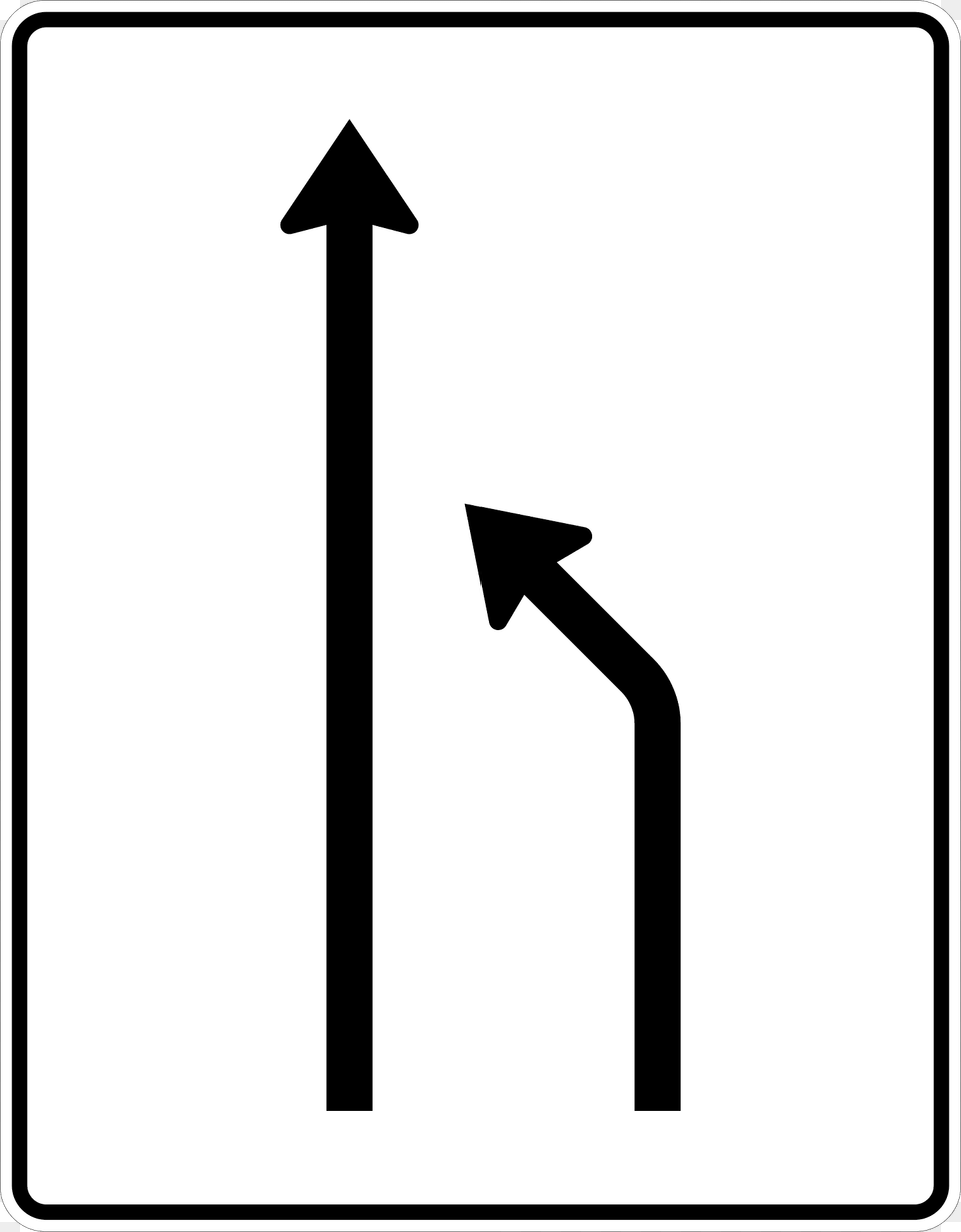 End Of Lane Clipart, Sign, Symbol, Road Sign Png