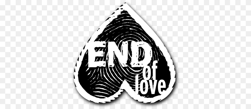 End Of Love, Logo, Sticker, Stencil, Face Free Transparent Png