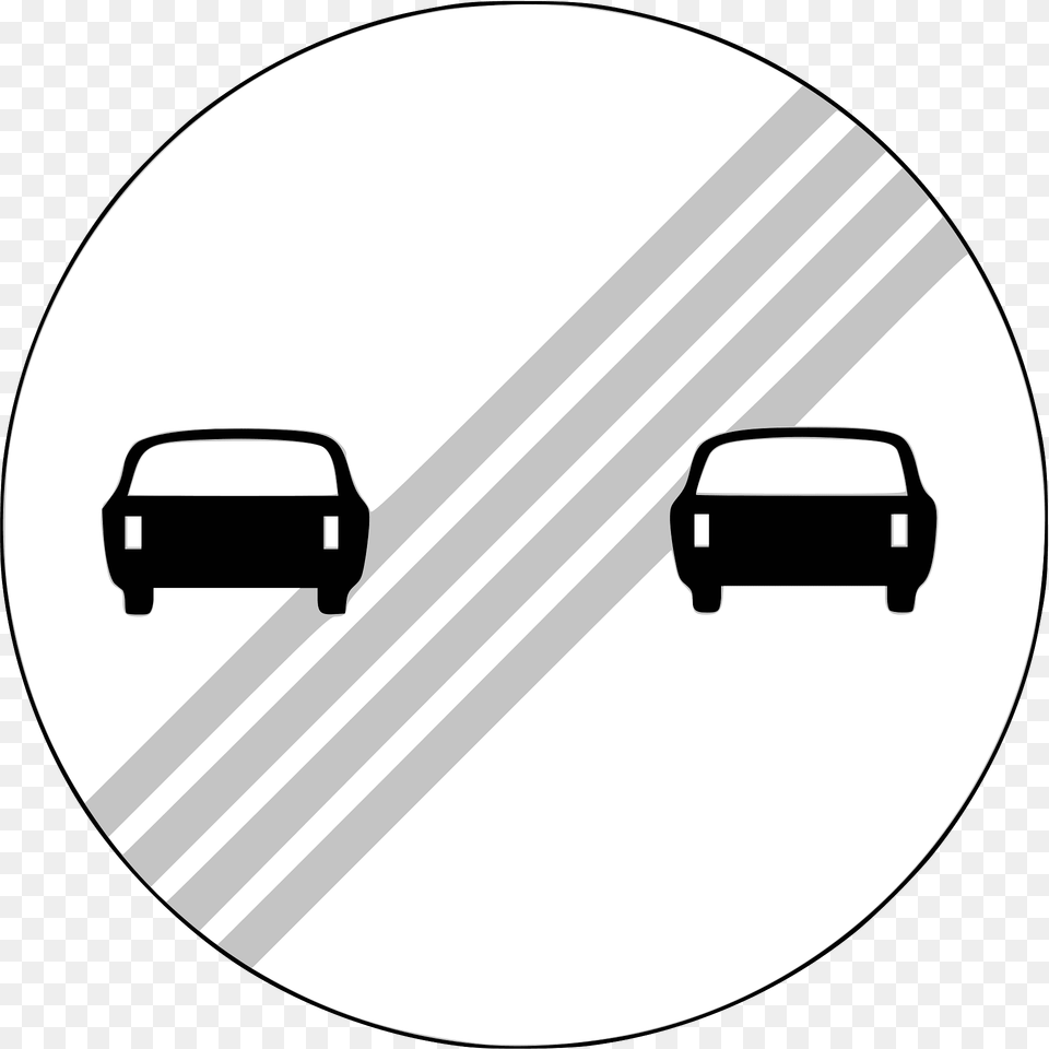 End Of No Overtaking Sign In Greece Clipart, License Plate, Road, Transportation, Vehicle Free Transparent Png