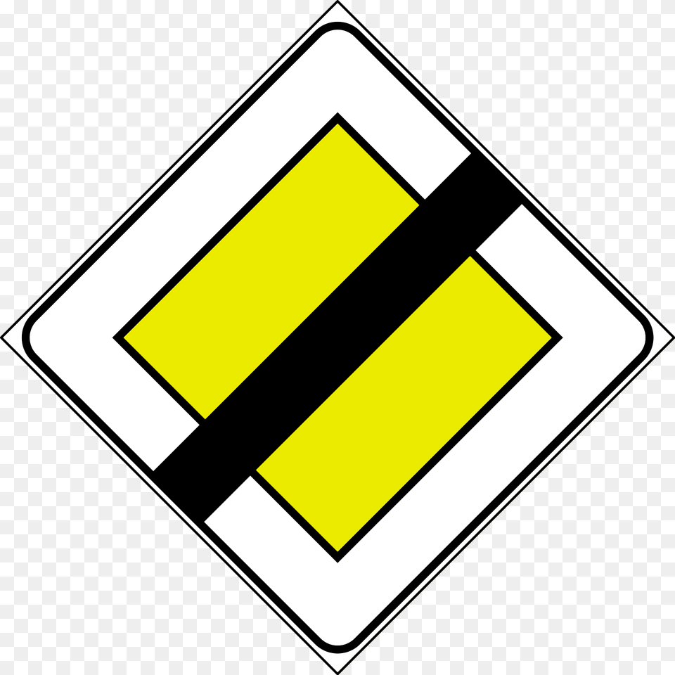 End Of Priority Road Clipart, Sign, Symbol, Road Sign, Disk Free Transparent Png