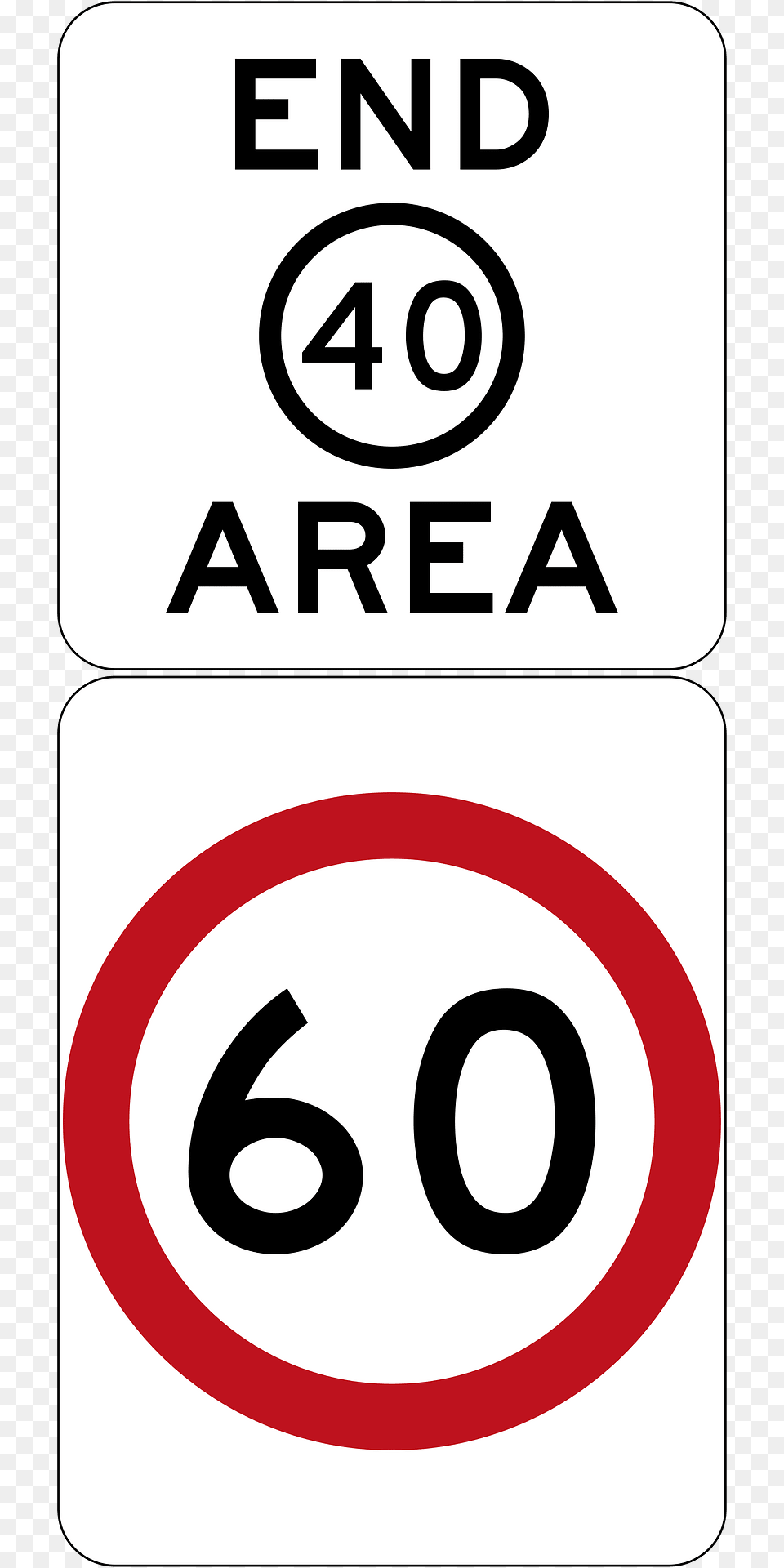 End Of Speed Limit Area Speed Limit Is Now Effect Used In Western Australia Clipart, Sign, Symbol, Road Sign, Text Free Transparent Png