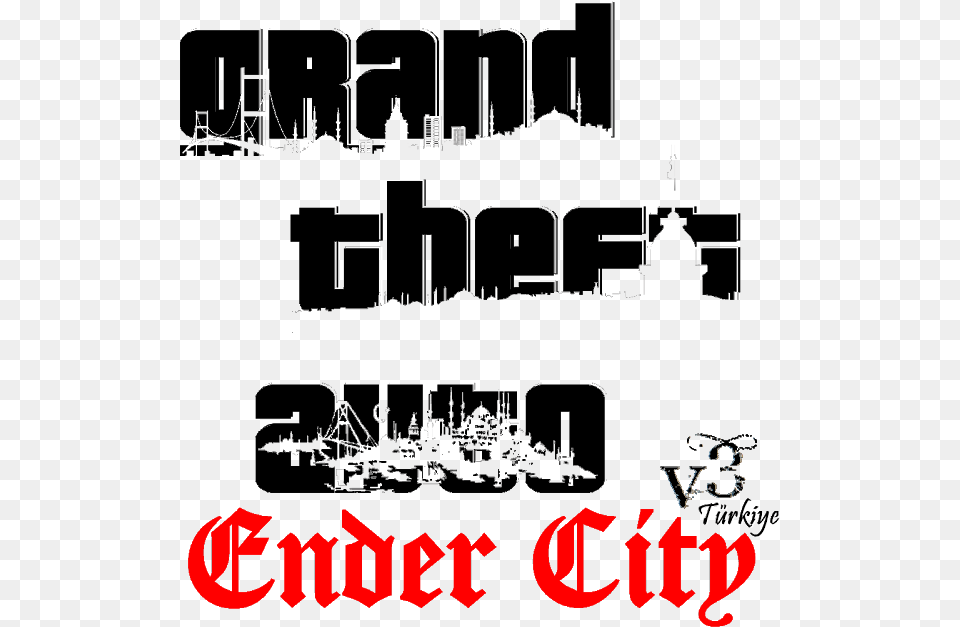 Ender City V3 Trkiye Mod For Grand Theft Auto Gta Sa Ender City Logo, Book, Publication, Architecture, Building Free Transparent Png