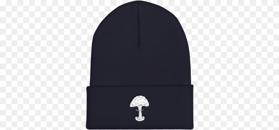 Endgame Mushroom Cloud Cuffed Beanie U2013 Team Manticore Beanie, Cap, Clothing, Hat, Fungus Free Png