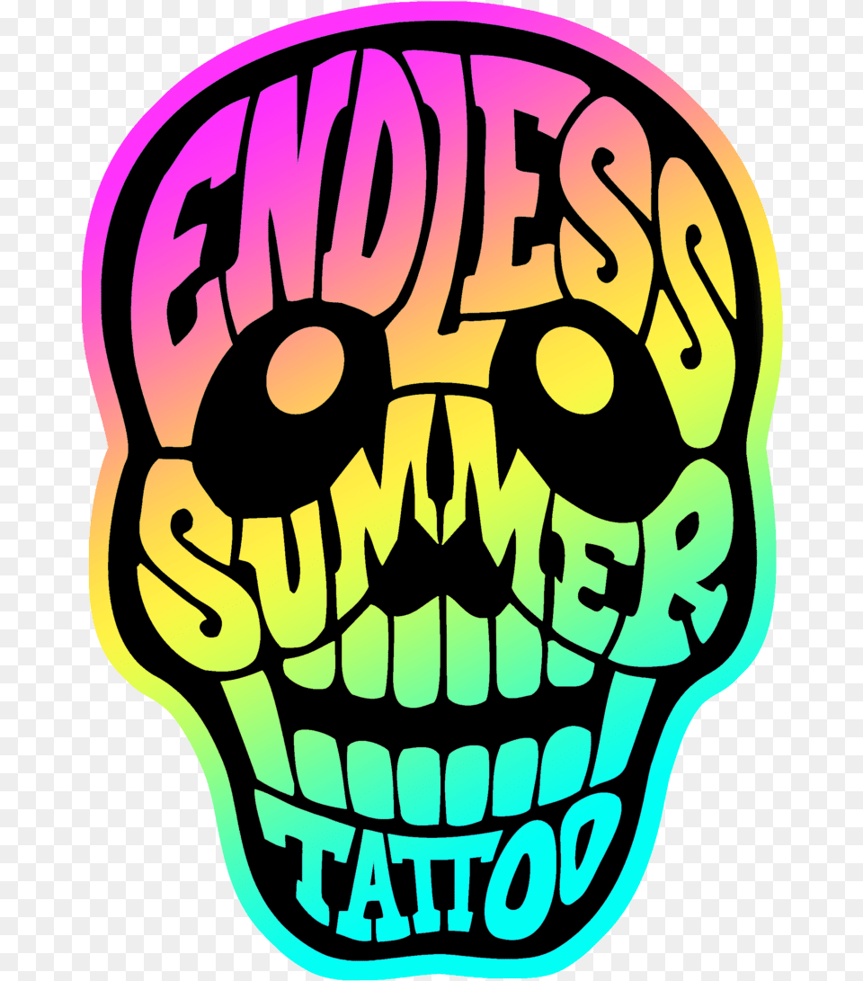 Endless Summer Piercing Transparent, Person, Sticker, Logo, Head Free Png