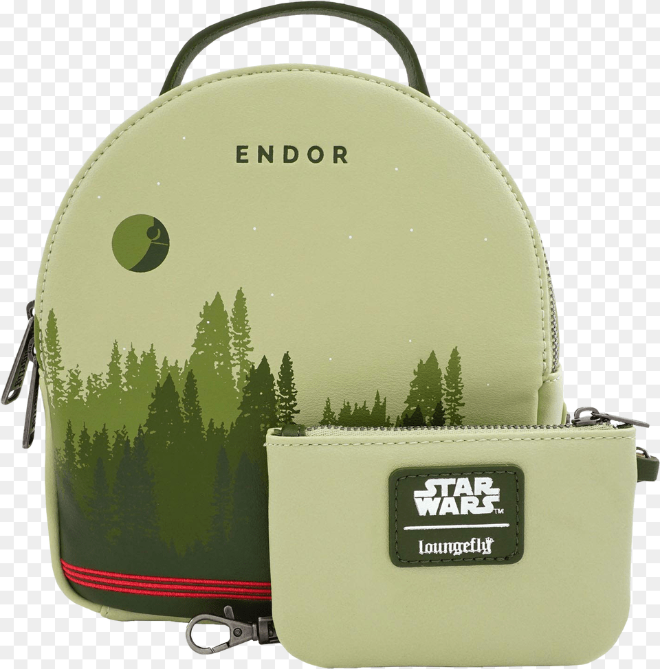 Endor Limited Edition 8 Faux Leather Mini Backpack Star Wars Endor Backpack, Bag, Accessories, Handbag, First Aid Free Transparent Png