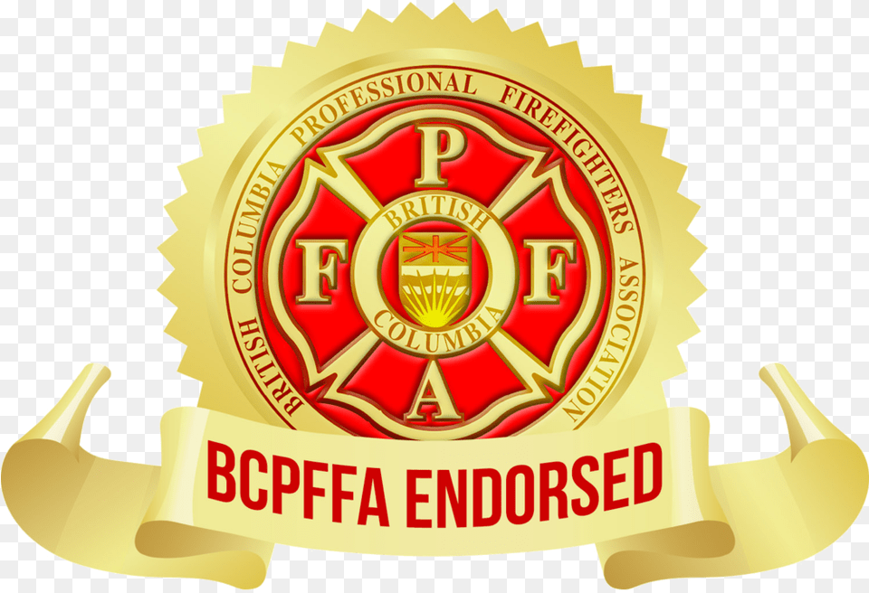 Endorsed By The Bcpffa Shimano 105 5800 Chainring, Badge, Logo, Symbol, Emblem Png Image